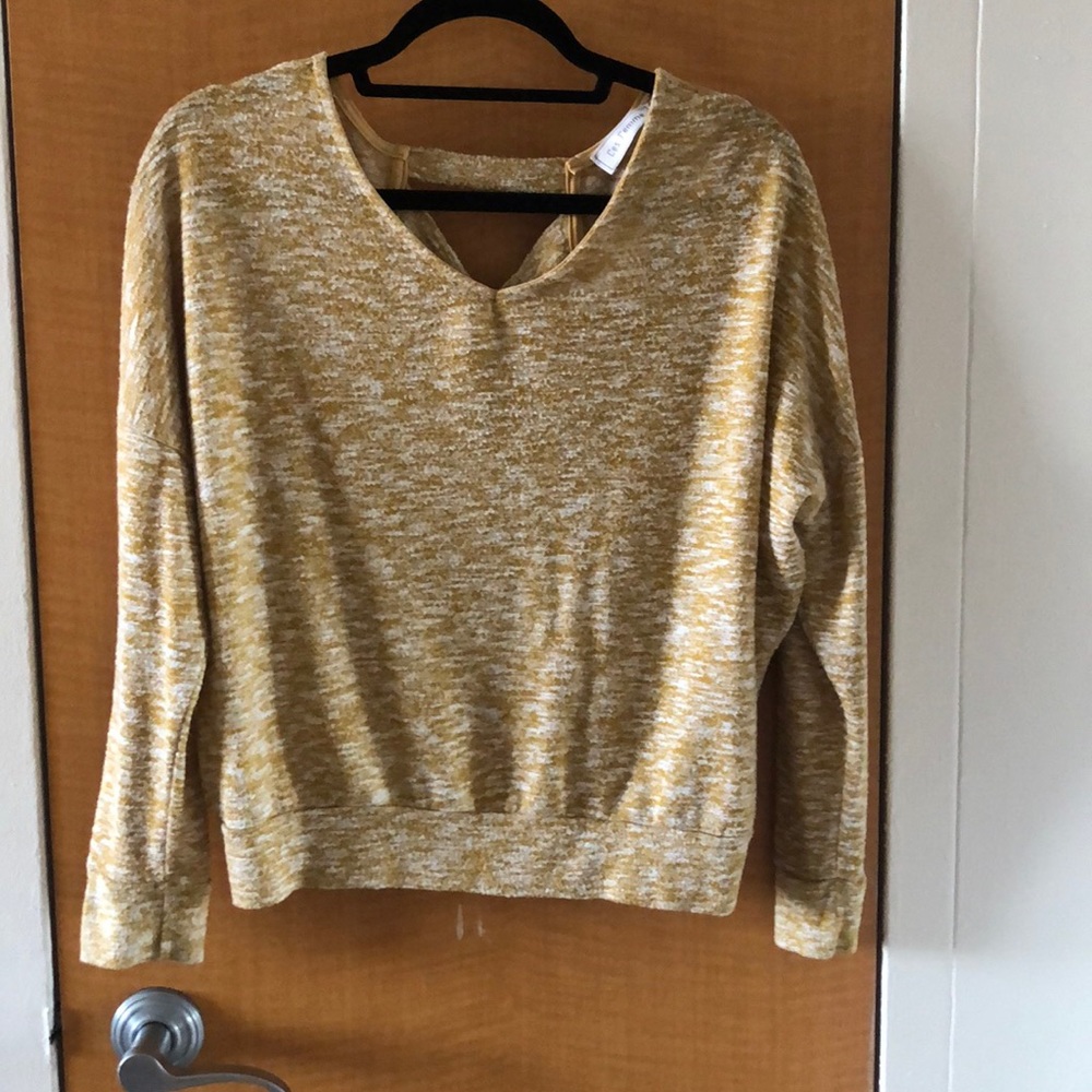 Mustard colored sweater